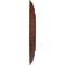 Ekena Millwork Artis Ceiling Medallion (Canopies up to 6 7/8"), 15 3/4"OD x 1 3/8"P, Burnished Mahogany Crackle CM15ARBMC - alternate 3